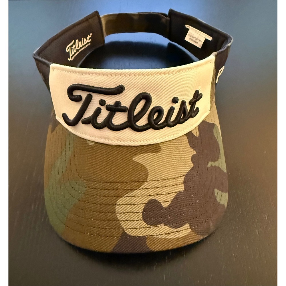 Titleist FJ ProV1 Woodland Camo Golf Visor OS Limited Edition 2020 Father's Day